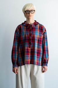 Button Shirt/Blouse Check Pattern