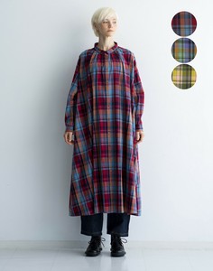 洋装/连衣裙 洋装/连衣裙 褶边/木耳边 格子图案