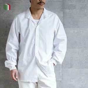 Button Shirt Stand-up Collar