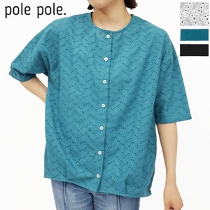 Button Shirt/Blouse Short Sleeve
