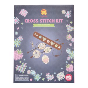 光るクロスステッチキット 6-0621 タイガートライブ 【 知育玩具 ギフト ハンドメイド 手芸 】