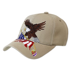 【キャップ】AMERICAN USA EAGLE AC-CP-VM040-01 カーキ