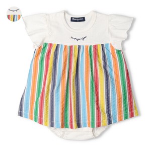 Baby Dress/Romper Colorful Stripe Rompers 100% Cotton