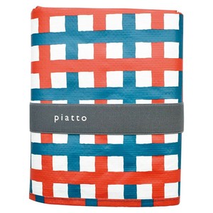 piatto レジャーシート ミックスチェック (L) RED レッド A682RD