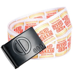 ODD SOX（オッド ソックス）ウェブ ベルト Cup Noodles OS-BELT-10600B