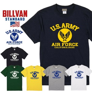 BILLVAN スタンダード U.S. AIR ARMY 半袖Tシャツ ビルバン アメカジ