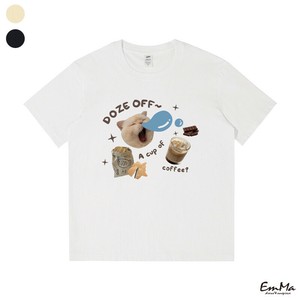 猫モチーフ半袖Tシャツ かわいい カジュアル ネコTシャツ 夏   【2025新作】EH1755