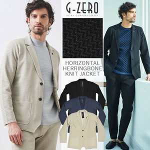 G-STAGE ジーステージ ヘリンボーンニットジャケット G-ZERO 別売り セットアップ 150215 春夏新作