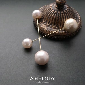 [SD Gathering] Brooch Pearl Clover Jewelry Brooch Made in Japan