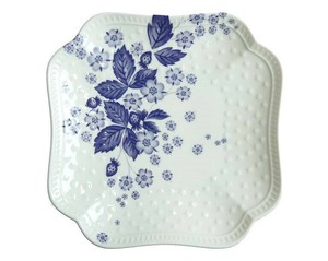 【売り切れごめん】ウェッジウッド ストロベリー ブルーム インディゴ スモールプレート 14cm