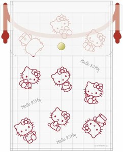 サンリオキャラクターズ IIIIpocket Clear スマートフォンポーチ ハローキティ SANG-530KT