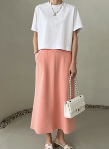裙子 口袋 喇叭裙 春夏