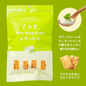【まるか食品】イカ天　サワークリームオニオン＆ディル味　60g