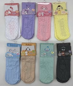 Sanrio Crew Socks Sanrio My Melody Hello Kitty Socks KUROMI