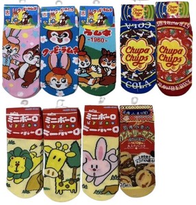 Ankle Socks Chupa Chups Socks Sweets Retro