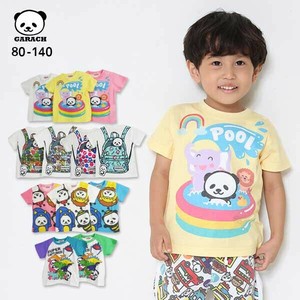 Kids' Short Sleeve T-shirt Short-Sleeved T-Shirt Panda