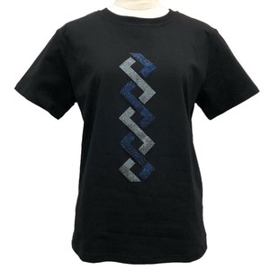 T-shirt T-Shirt Short Sleeve Rhinestone Cut-and-sew