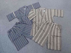 予約販売 子供 しじら甚平 甚平 上下セット パジャマ ルームウェア夏 花火 花火大会 祭り