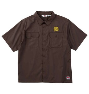 BEN DAVIS ビッグサイズ エンブロイダリーワーク半袖シャツ