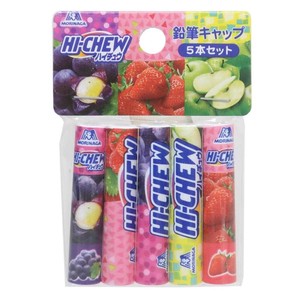 【文房具】ハイチュウ えんぴつカバー5本セット 3