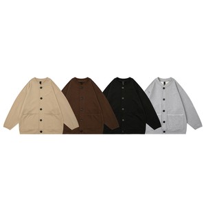 カーディガン　 ベージュ -、ブラウン -、ブラック -、グレー　M-XXL　PL812