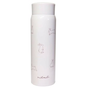 【水筒】ミリミリ ステンレスボトル 480ml ウサギ