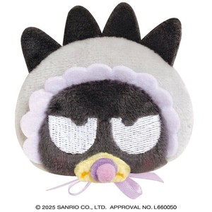 ■2025SS　先行予約■　サンリオキャラクターズ　ぬいぐるみバッジ　バッドばつ丸/ベビー