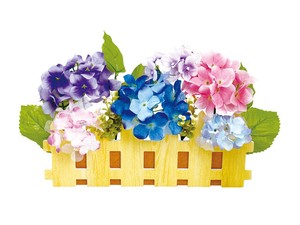 【日本製】華やかアジサイ垣根【店舗装飾】