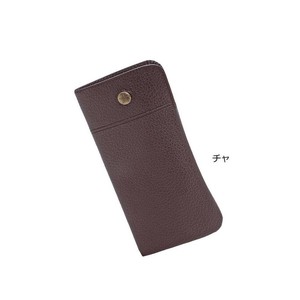 B-7　メガネケース　差し込み式　チャ