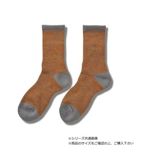 ハヤブサ レイヤーテック　ミドルソックス　先丸 オレンジ 26 Y5140-26-16