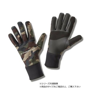 ハヤブサ FOURON　ネオプレングローブ　フルフィンガー カモフラ M Y4195-M-69