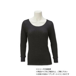 ハヤブサ レイヤーテック　キルティングアンダーシャツ　ウィメンズ ブラック L Y1661W-L-90
