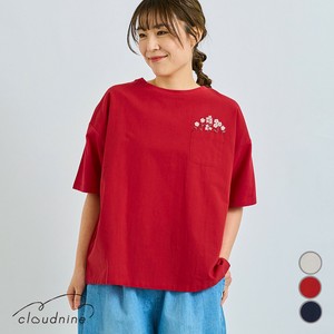 T-shirt Pocket Cotton Switching Cut-and-sew
