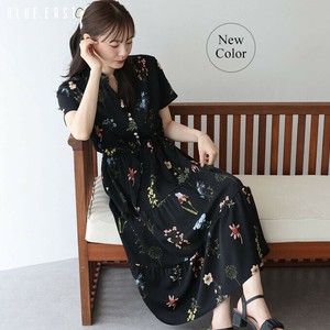 Casual Dress Floral Pattern Cool Touch