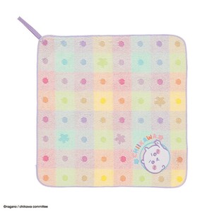 ちいかわ パステルドットシャワー ループタオル