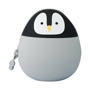 LIHIT LAB.(リヒトラブ)　PuniLabo　エッグポーチ　BIGサイズ　ペンギン　A-7783-10