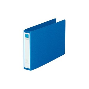 LIHIT LAB.(リヒトラブ)　リングファイル　ツイストリング　A5　E型(ヨコ型)　収容数200枚　藍　F-831UN-5