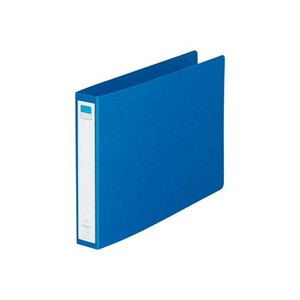 LIHIT LAB.(リヒトラブ)　リングファイル　ツイストリング　B5　E型(ヨコ型)　収容数200枚　藍　F-832UN-5