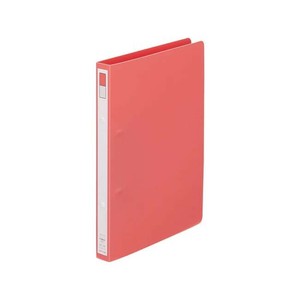 LIHIT LAB.(リヒトラブ)　リングファイル　ディンプル　B5　S型(タテ型)　桃　F-862-2