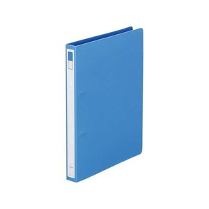 LIHIT LAB.(リヒトラブ)　リングファイル　ディンプル　B5　S型(タテ型)　青　F-862-8