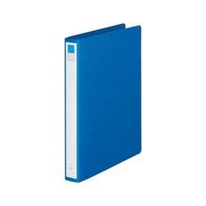LIHIT LAB.(リヒトラブ)　リングファイル　ツイストリング　A4　S型(タテ型)　藍　F-803UN-5