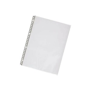 LIHIT LAB.(リヒトラブ)　クリヤーポケット　ルポ・リーンフォース(お徳用パック)　A4　S型(タテ型)　30穴
