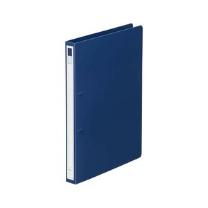 LIHIT LAB.(リヒトラブ)　リングファイル　ディンプル　A4　S型(タテ型)　紺　F-867-13