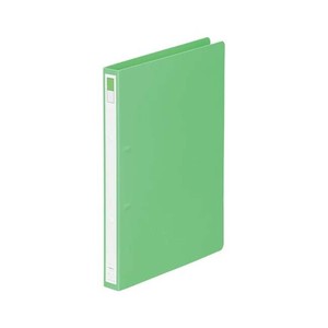 LIHIT LAB.(リヒトラブ)　リングファイル　ディンプル　A4　S型(タテ型)　黄緑　F-867-5