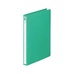 LIHIT LAB.(リヒトラブ)　リングファイル　ディンプル　A4　S型(タテ型)　緑　F-867-6