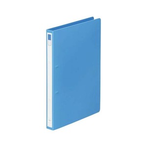 LIHIT LAB.(リヒトラブ)　リングファイル　ディンプル　A4　S型(タテ型)　青　F-867-8