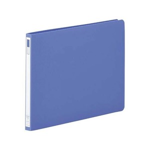 LIHIT LAB.(リヒトラブ)　スナッチファイル　A4　E型(ヨコ型)　藍　F-537
