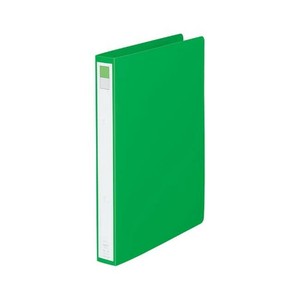 LIHIT LAB.(リヒトラブ)　リングファイル　A4　S型(タテ型)　2穴　黄緑　F-877-5