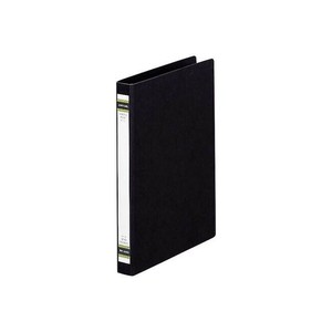 LIHIT LAB.(リヒトラブ)　スプリングファイル　A4　S型(タテ型)　黒　F-11
