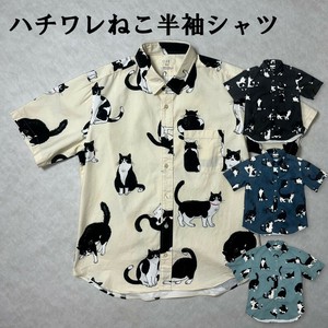 Button Shirt Hachiware Short Sleeve Shirt Made in Japan